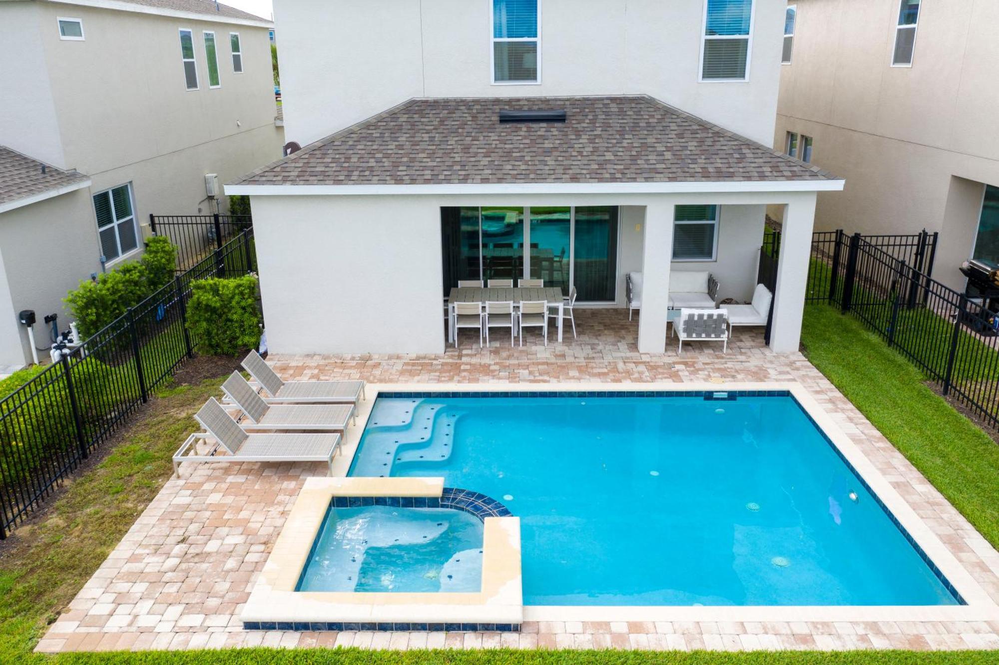 Luxurious 5Bd Private Pool Jacuzzi & Game Room At Encore 7432 Orlando Extérieur photo