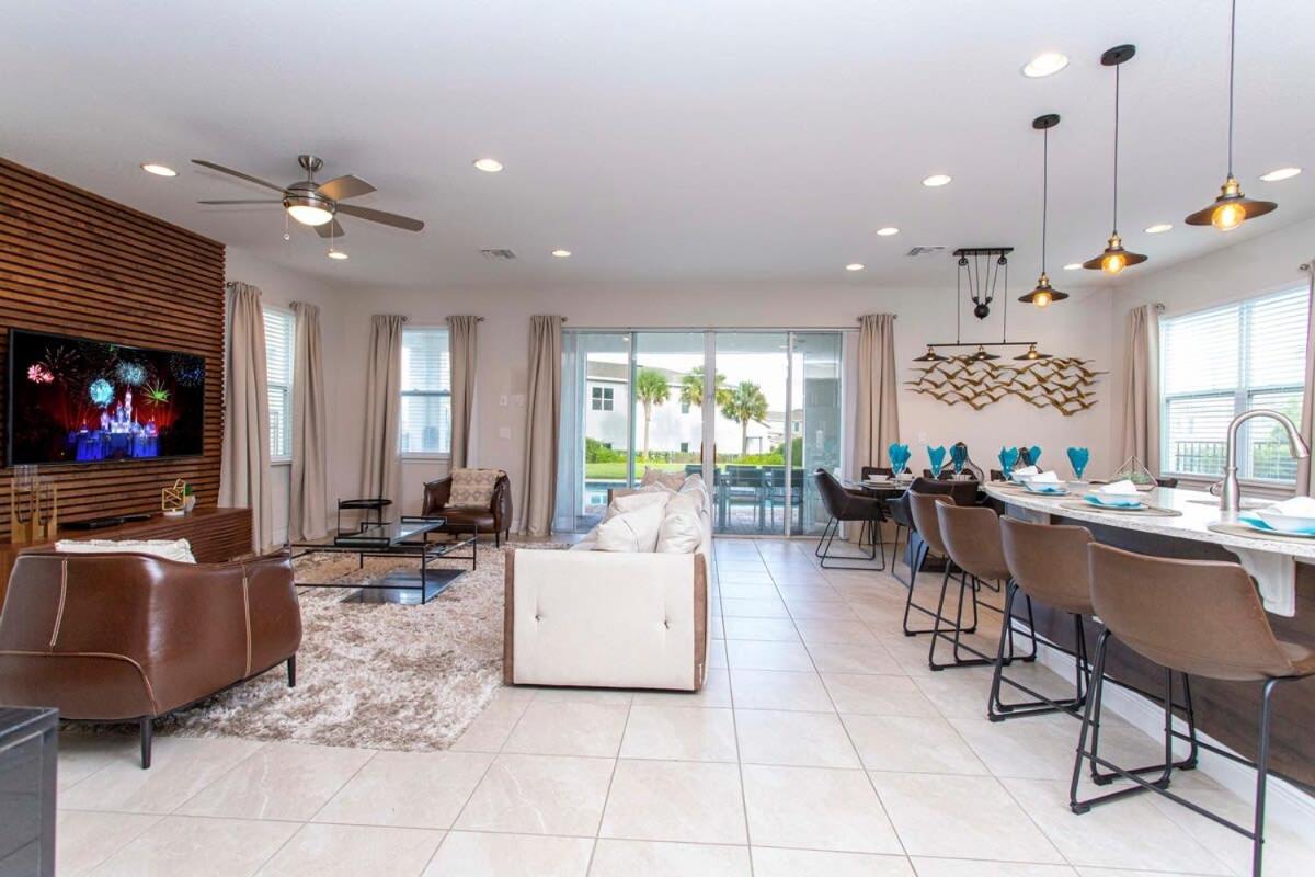 Luxurious 5Bd Private Pool Jacuzzi & Game Room At Encore 7432 Orlando Extérieur photo
