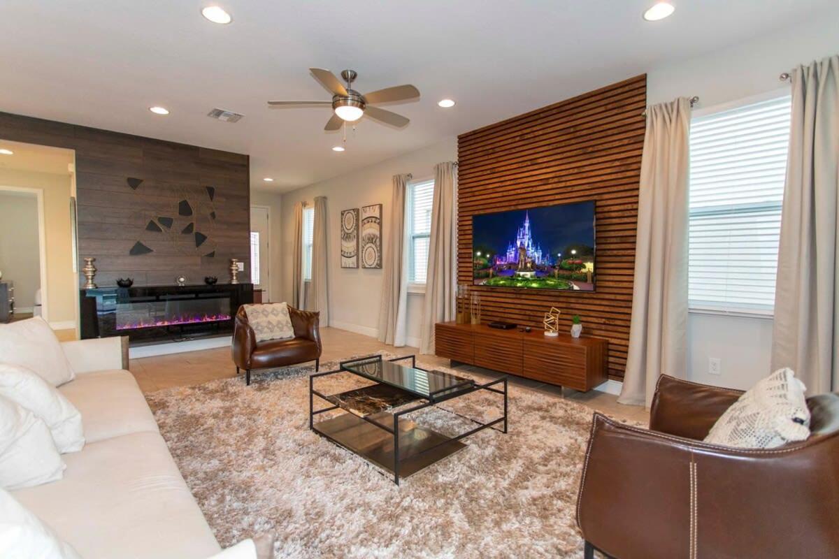Luxurious 5Bd Private Pool Jacuzzi & Game Room At Encore 7432 Orlando Extérieur photo
